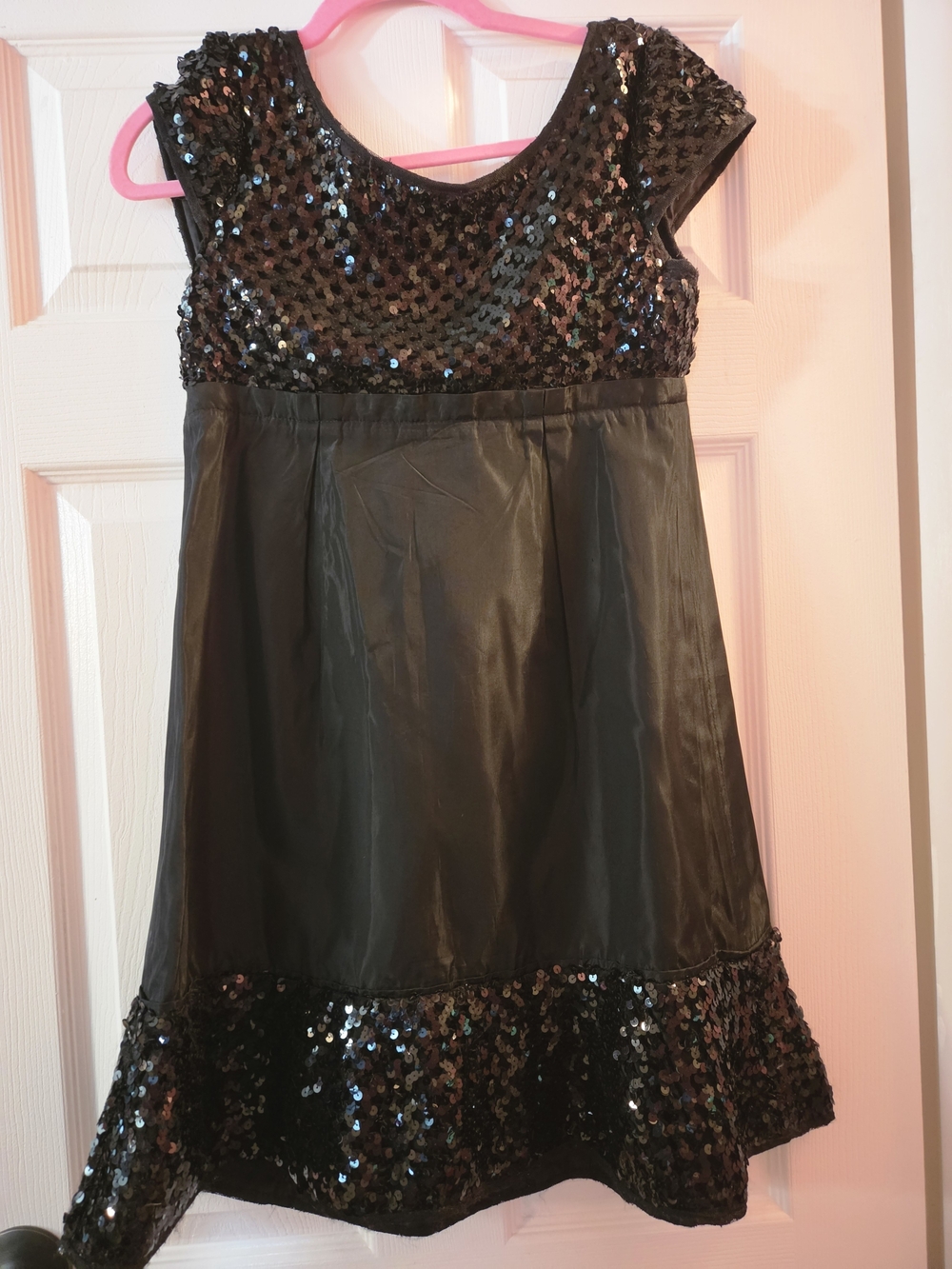 Betsey Johnson Black Sequin SAMPLE Party Dress
